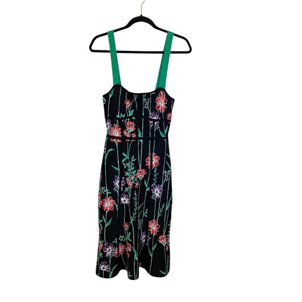 BCBGMaxAzria Floral Fit & Flare Cocktail Dress - Picture 3 of 10